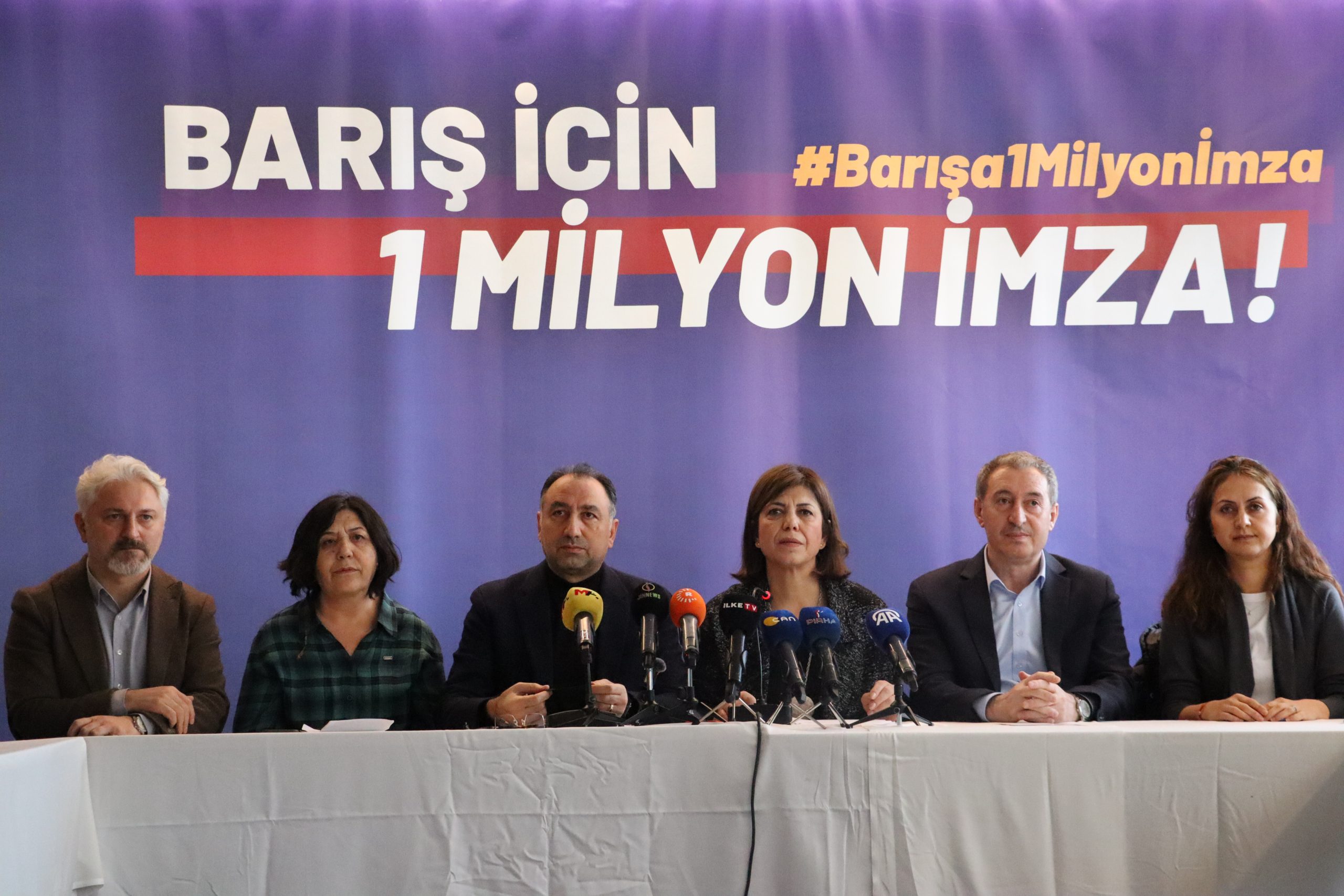 HDK’den ‘barış için 1 milyon imza’ kampanyası