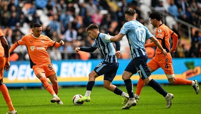 Başakşehir Adana Demirspor’u deplasmanda tek golle geçti: 1-0