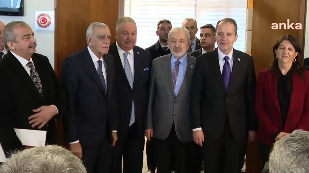 DEM Parti İmralı heyeti- Yeniden Refah Partisi görüşmesi gerçekleşti