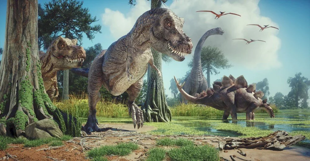 En büyük dinozor ayak izi bulundu