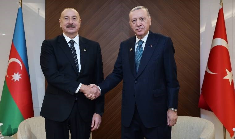 Cumhurbaşkanı Erdoğan, Azerbaycan Cumhurbaşkanı Aliyev ile görüştü