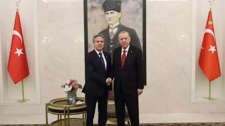 Blinken: Hamas’ı masaya Cumhurbaşkanı Erdoğan getirdi