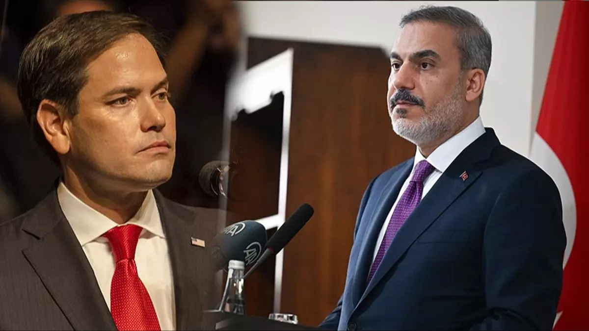 Hakan Fidan ABD Dışişleri Bakanı Marco Rubio ile görüştü