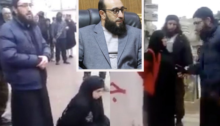Suriye’nin mevcut Adalet Bakanı İdlip’teki iki kadının idamında hükmü okumuş