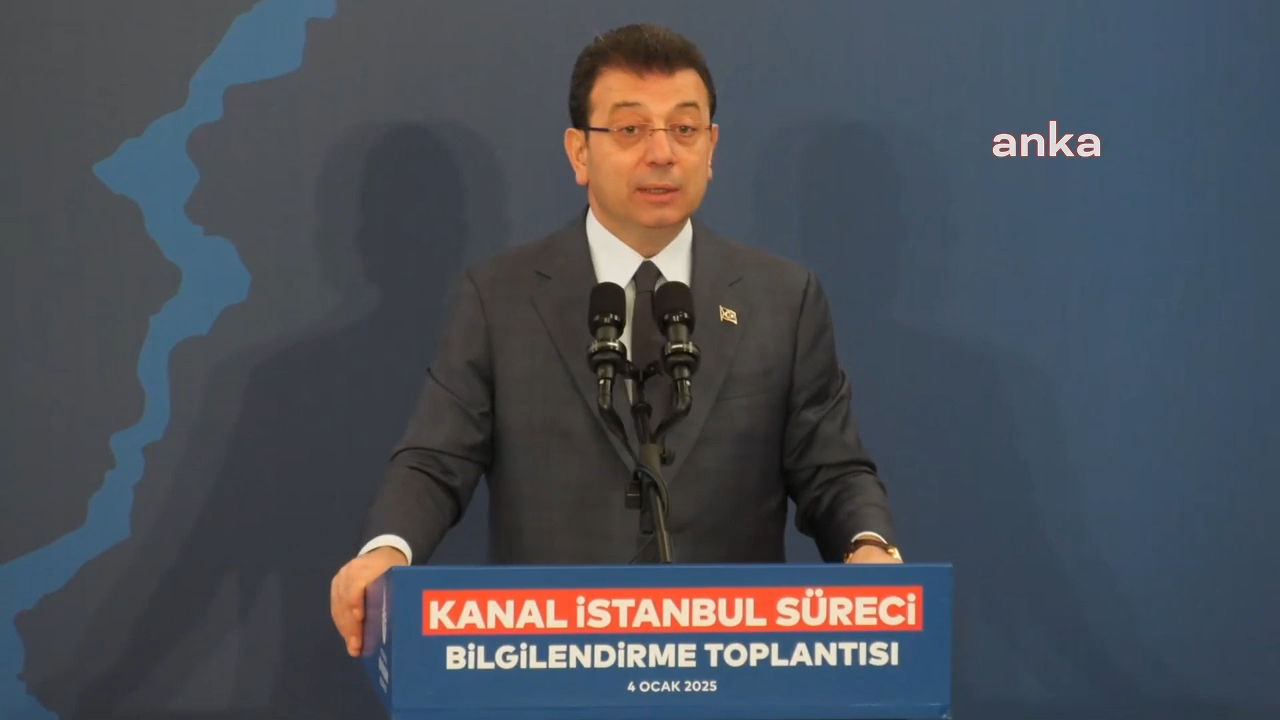 İmamoğlu: Kanal meselesi İstanbul ve Türkiye için bir beka meselesidir