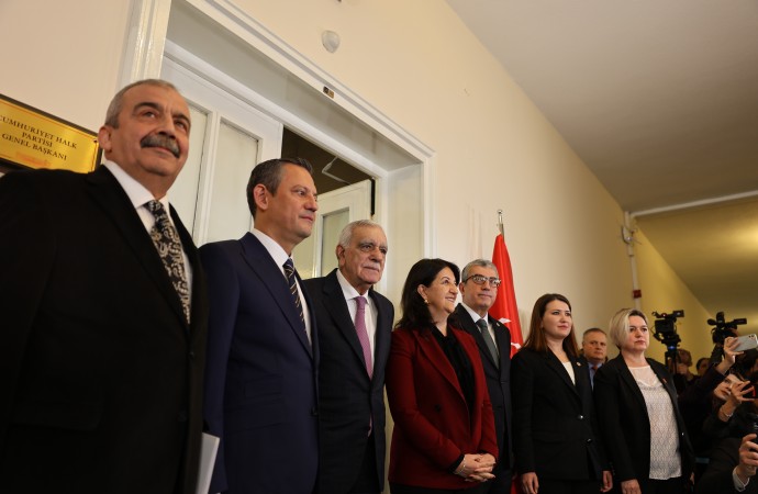 İmralı heyeti, Özgür Özel ile görüştü