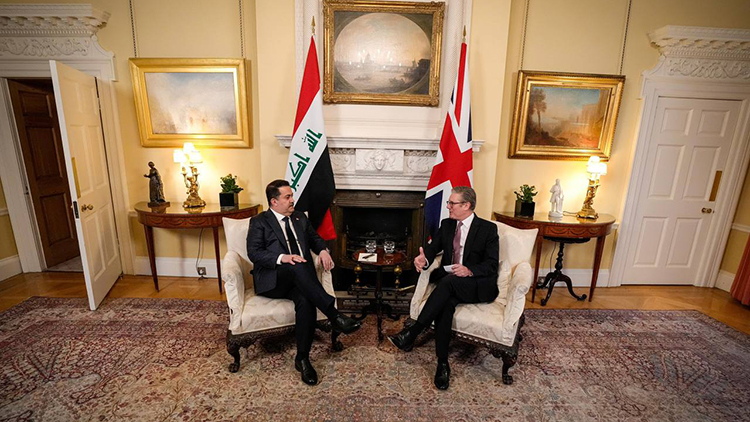 İngiltere ve Irak başbakanları göç, savunma ve Suriye’yi görüştü