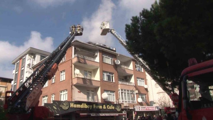 Maltepe’de yangın: 1 kişi hayatını kaybetti