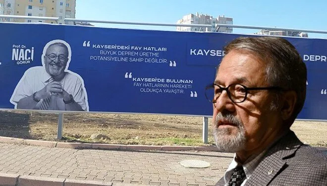 Naci Görür’den beton şirketi reklamına tepki