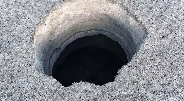 Konya’da oluşan obruklar tedirginlik yaratıyor