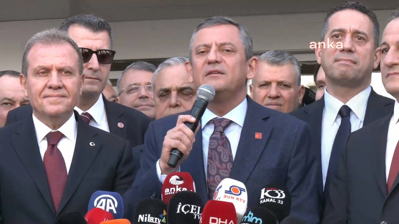 Özgür Özel: Bugün uzun süredir beklenen bir başlangıcı yapacağız