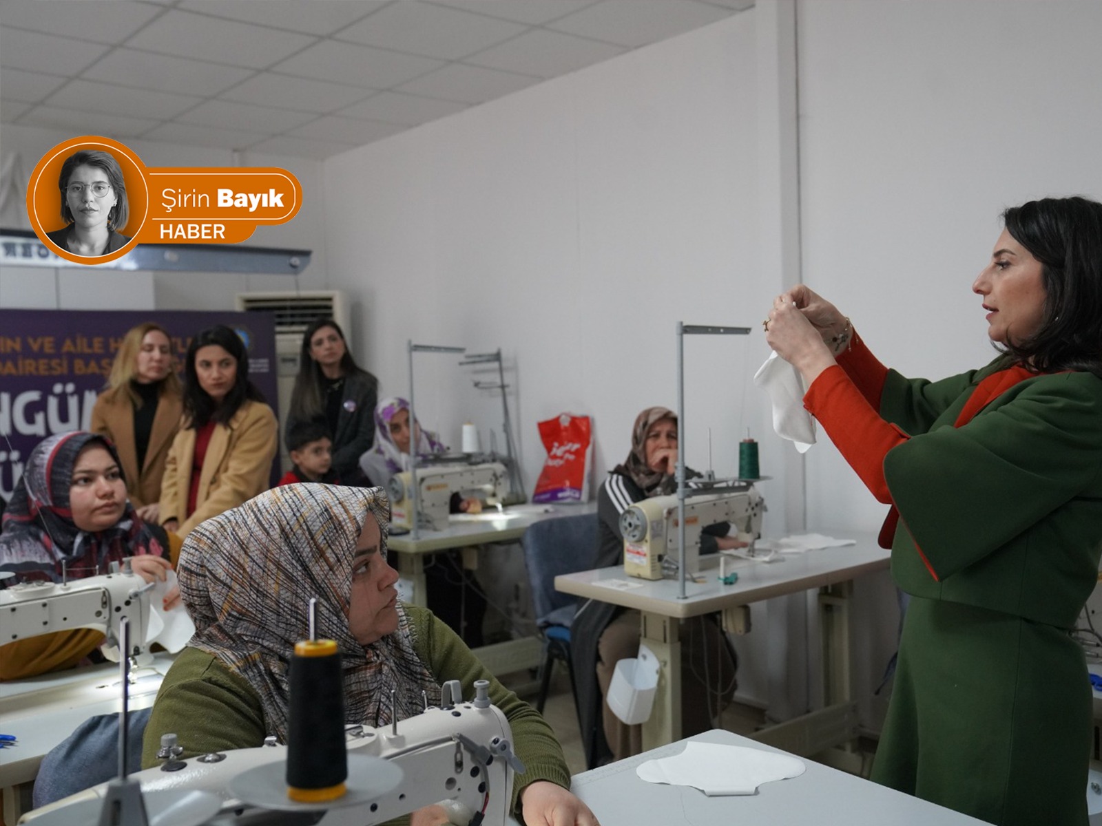 Diyarbakır ve İzmir Büyükşehir Belediyeleri işbirliğiyle ‘Yıkanabilir Ped Atölyesi’