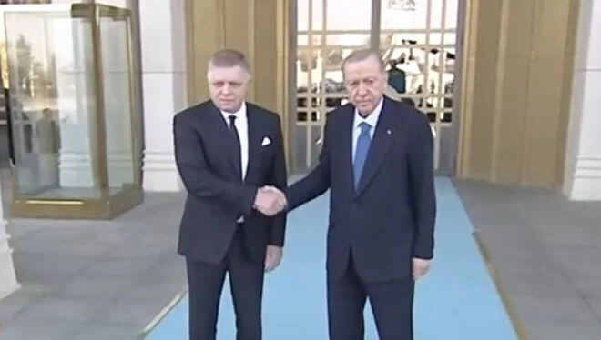 Slovakya Başbakanı Fico Ankara’da