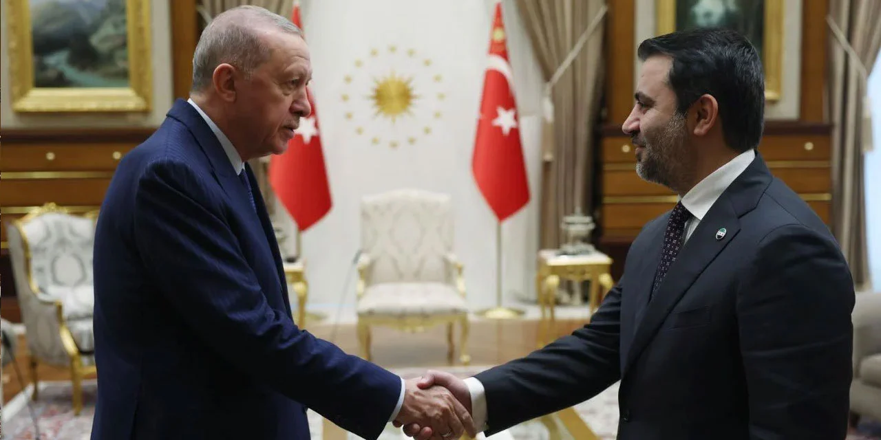 Suriye’den gelen heyet Beştepe’de
