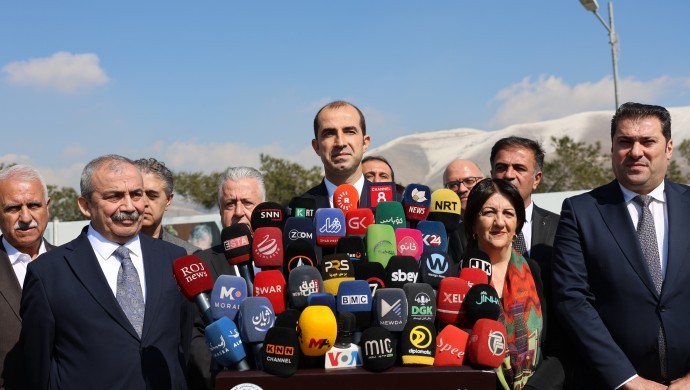 DEM Parti Heyeti IKBY ziyaretini uzattı: Yarın Mesrur Barzani ile görüşülecek