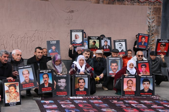 Kayıp yakınları adalet talebini sürdürdü: Failler yargılansın
