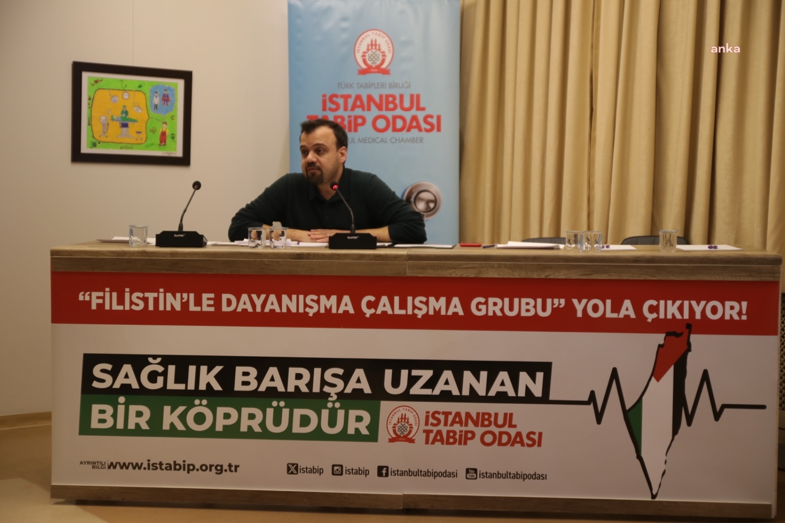 İstanbul Tabip Odası’ndan Filistin için dayanışma grubu: Savaş bir halk sağlığı sorunudur