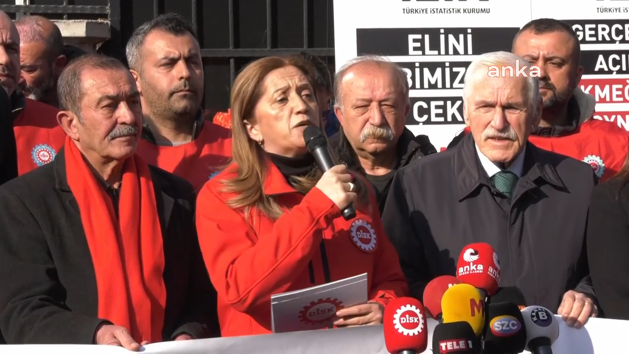 DİSK: TÜİK’i enflasyon rakamlarını doğru açıklamaya çağırıyoruz