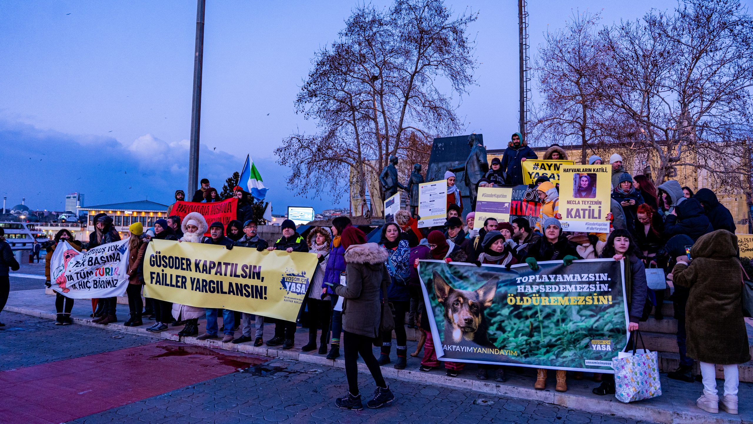 Foto Galeri | Yaşam İçin Yasa İnisiyatifi’nden Ülker Güleryüz için basın açıklaması