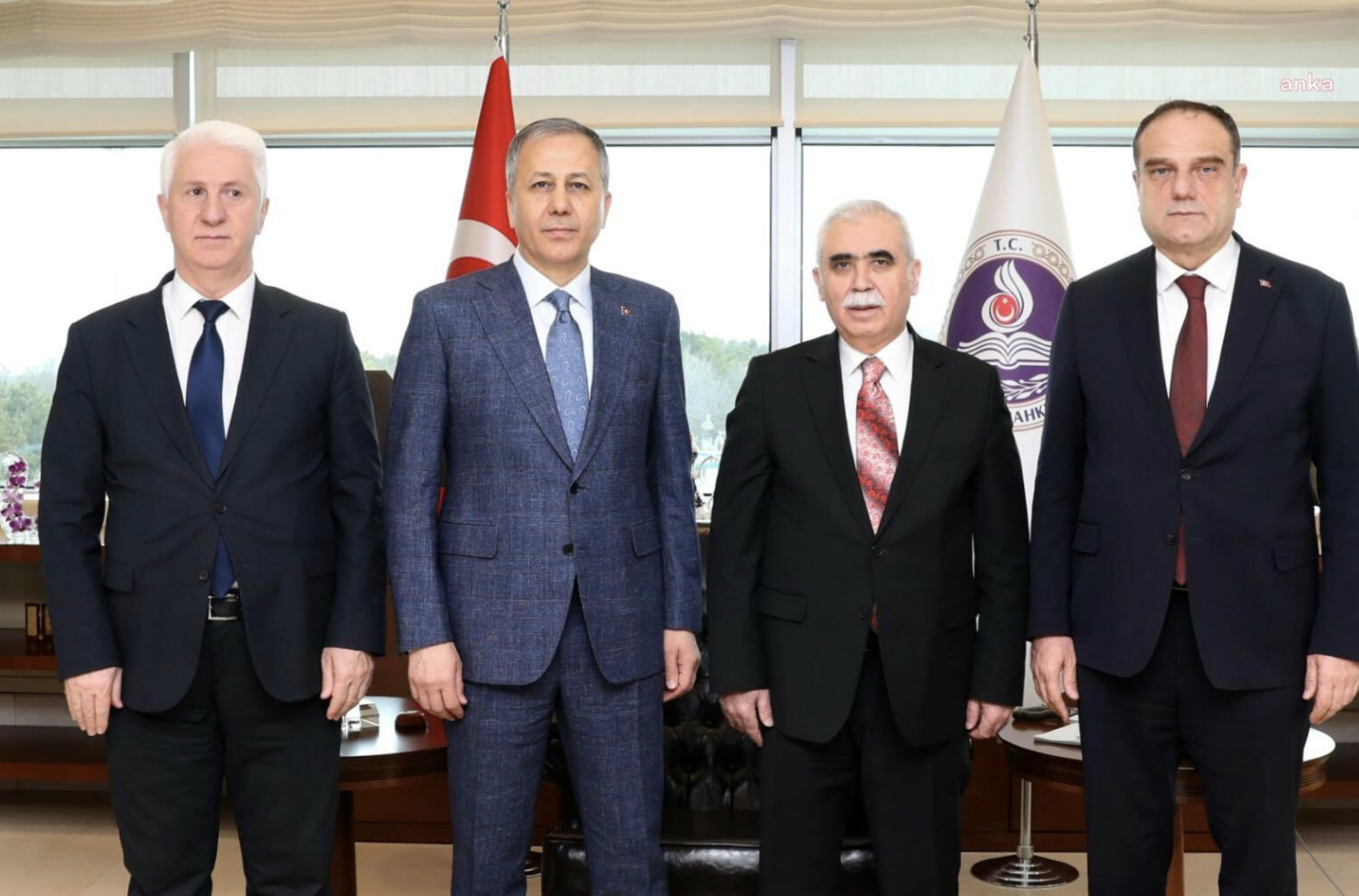 İçişleri Bakanı Yerlikaya yüksek yargı mensuplarını ziyaret etti