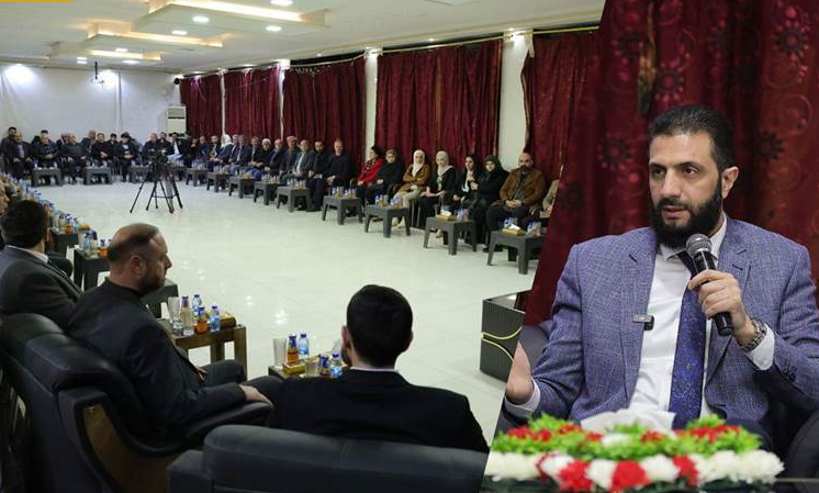 Ahmed Şara, Afrin’de ENKS temsilcileri ve halkla görüştü
