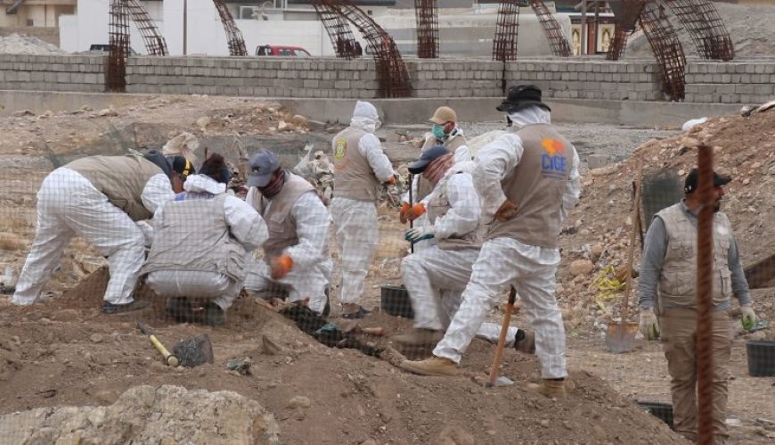 Şengal’de yeni bir toplu mezar bulundu