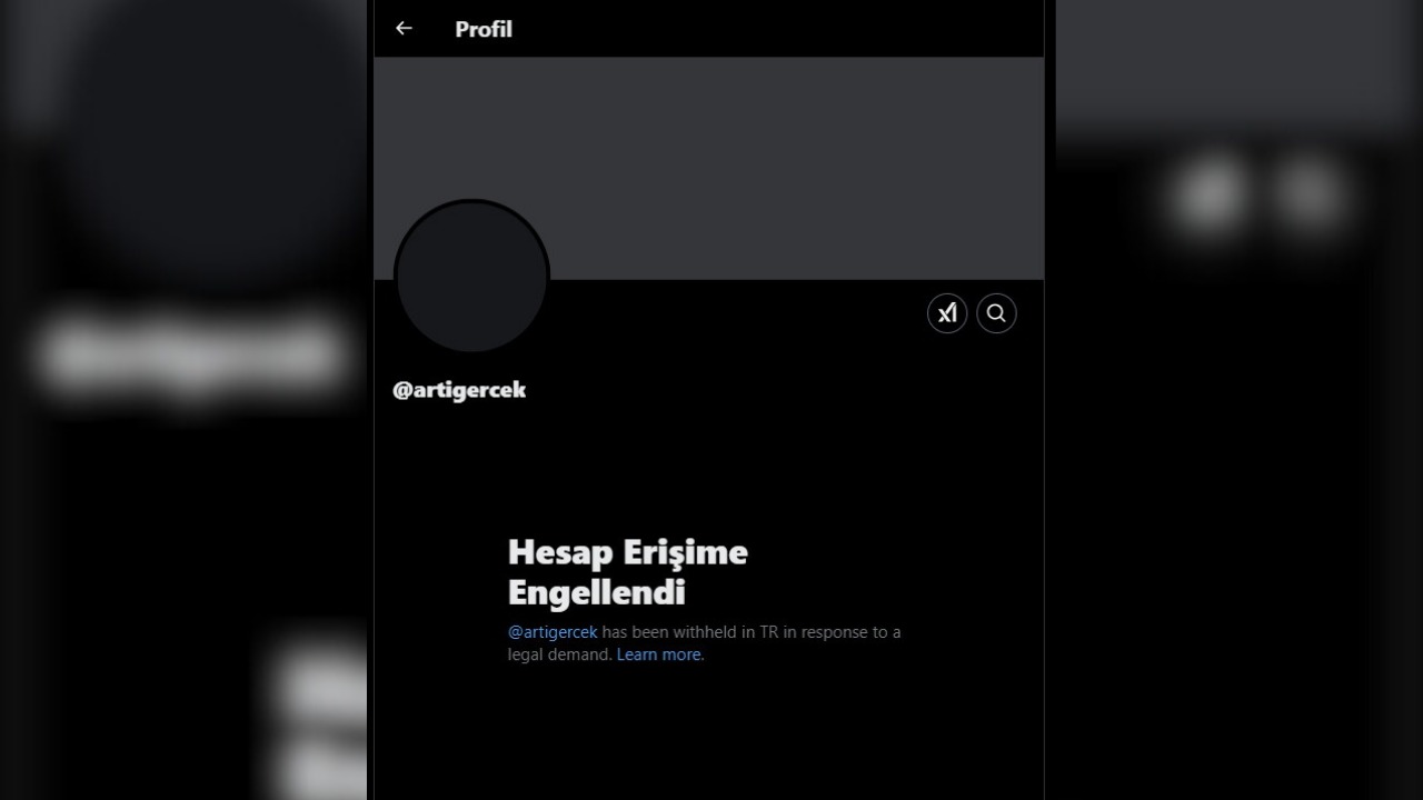 Artı Gerçek’in X hesabına erişim engeli getirildi