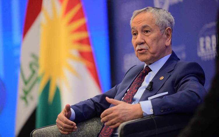 Arınç, Erbil’de konuştu: Öcalan’dan beklenen çağrı bence yerine gelmiştir