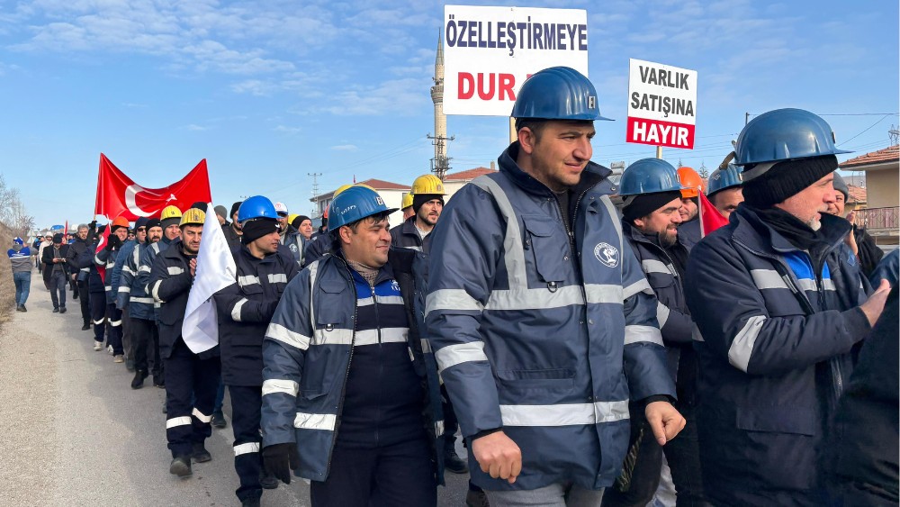 Çayırhan’da özelleştirmeye karşı işçiler tekrar yürüyor
