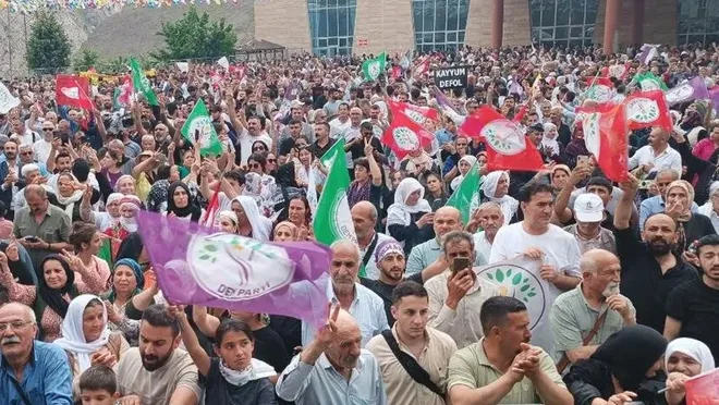 DEM Parti’den ‘Özgürlük İçin Barış Mitingi’