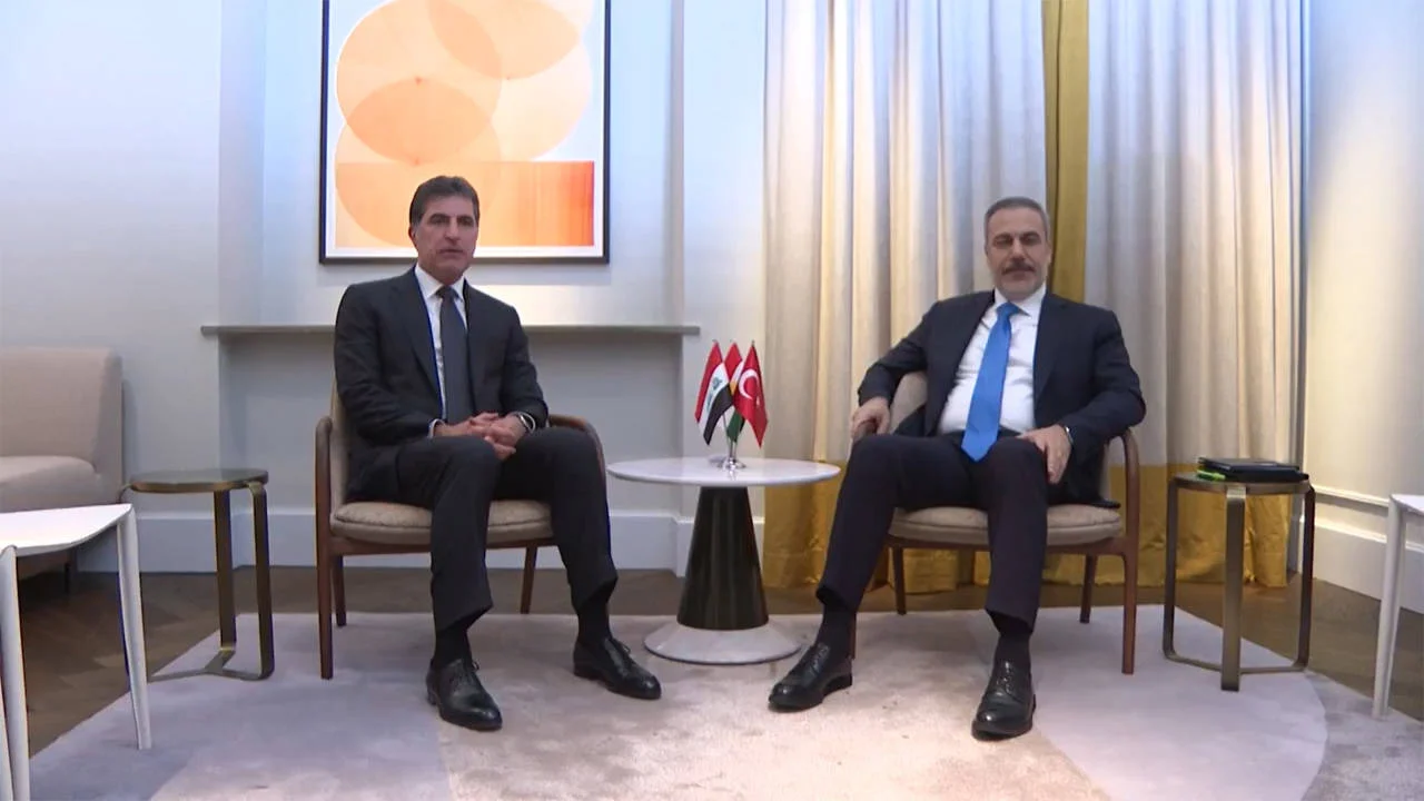 Dışişleri Bakanı Fidan, Münih’te IKBY Başkanı Barzani ile görüştü