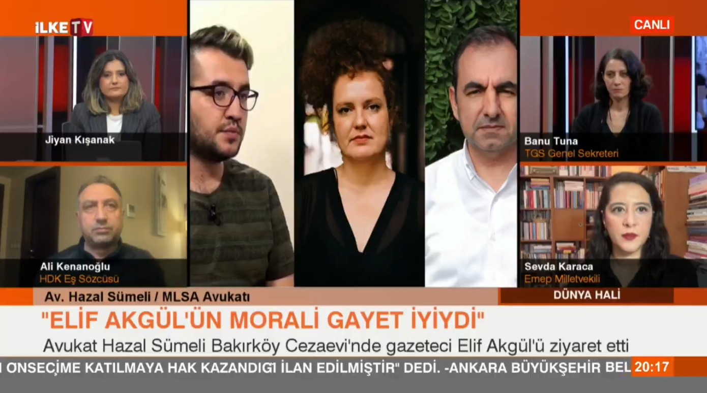 MLSA Avukatı Sümeli: Tapelerin delil olarak kullanılması Anayasa’ya aykırı