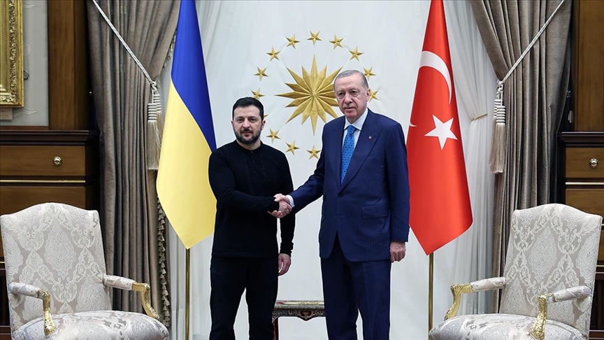 Erdoğan ile Zelenski görüştü