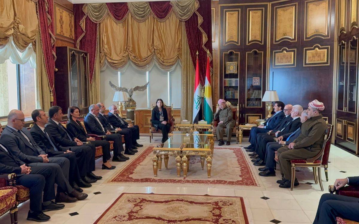 İmralı Heyeti, Mesud Barzani ile görüştü