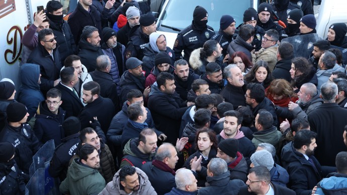 Gaziantep’te işçilere polis müdahalesi