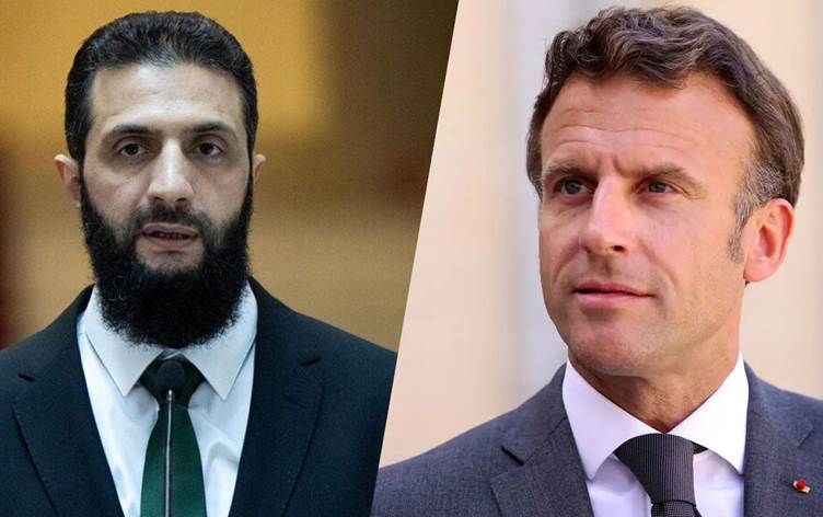 Emmanuel Macron’dan Ahmed eş Şara’ya davet