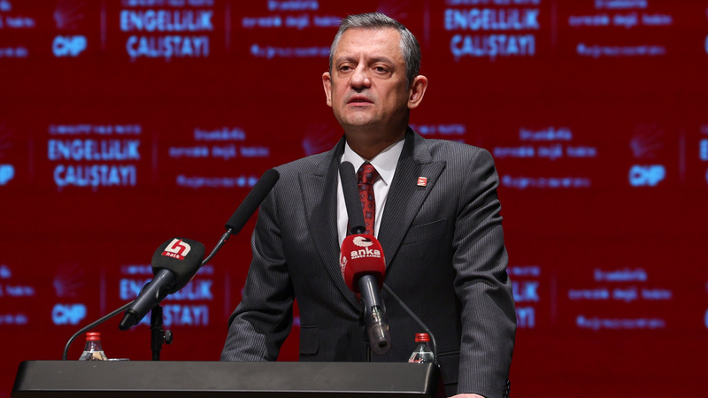 Özgür Özel: Engelliler bakanlığı kurulacak