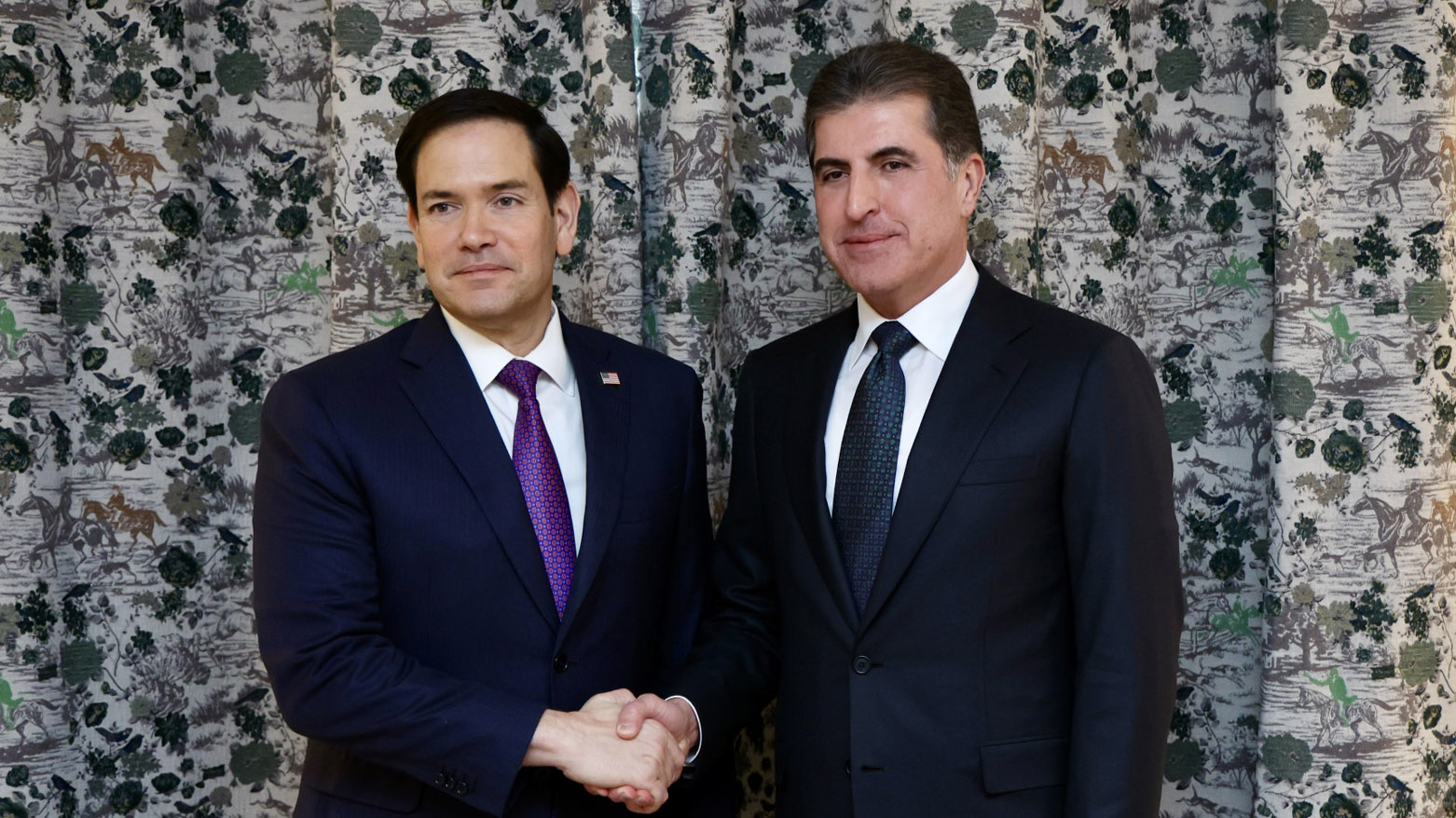 Neçirvan Barzani Marco Rubio ile bir araya geldi