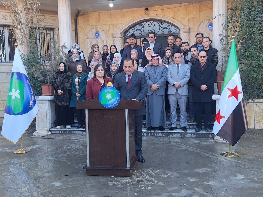 Suriye’nin Geleceği Partisi’nden ‘konferans’ tepkisi: Birçok kesim dışlanmıştır