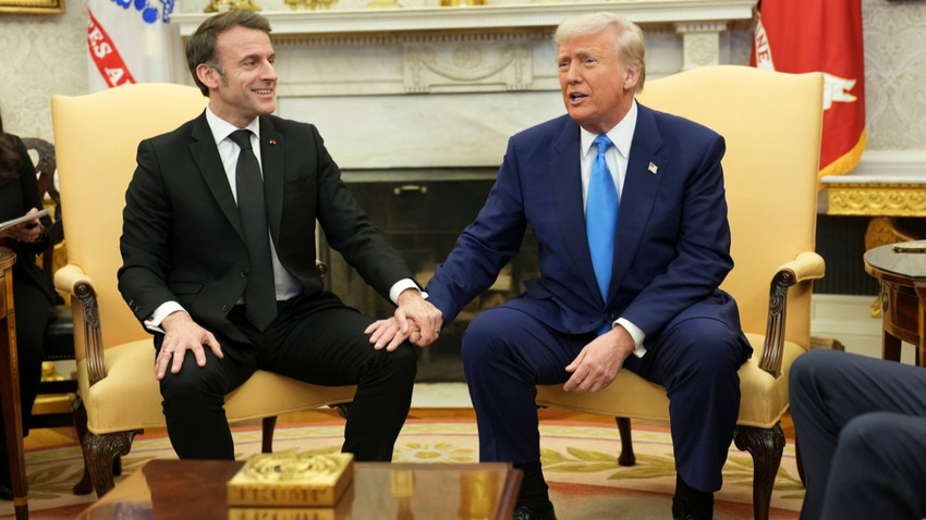 Macron ile Trump bir araya geldi: Avrupa barış gücü Ukrayna’ya gönderilebilir