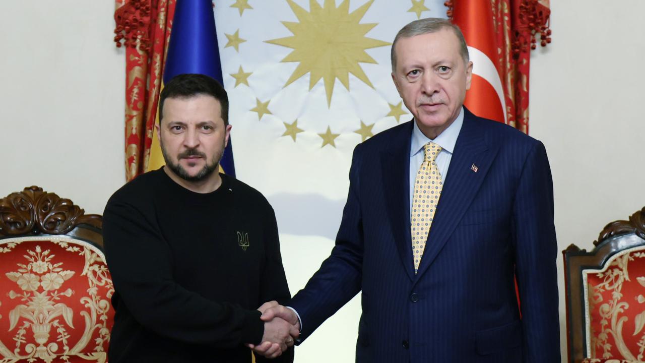 Ukrayna Devlet Başkanı Zelenski Ankara’da