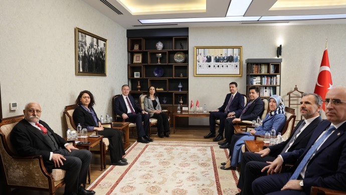 DEM Parti ve Saadet Partisi görüştü