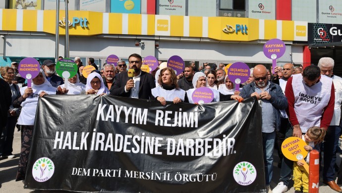 Mersin’de kayyım nöbeti sürüyor: Israrla barışı savunacağız