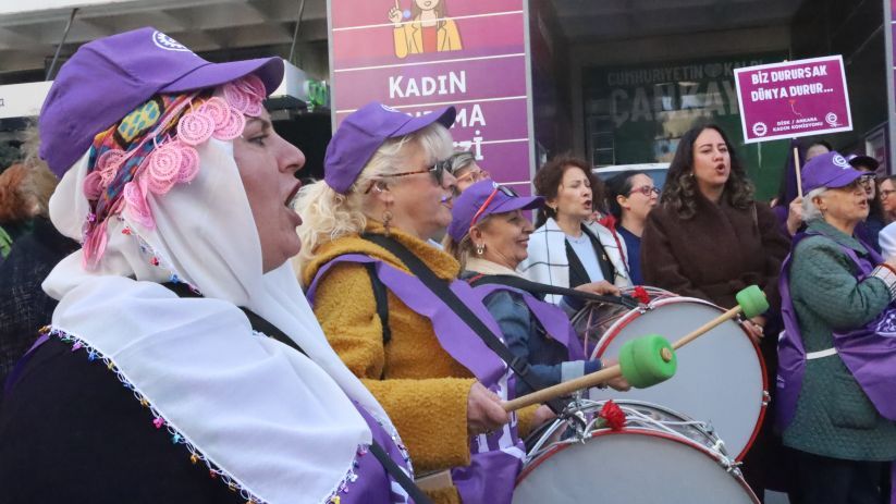 8 Mart etkinlikleri grev ve eylemlerle sürüyor
