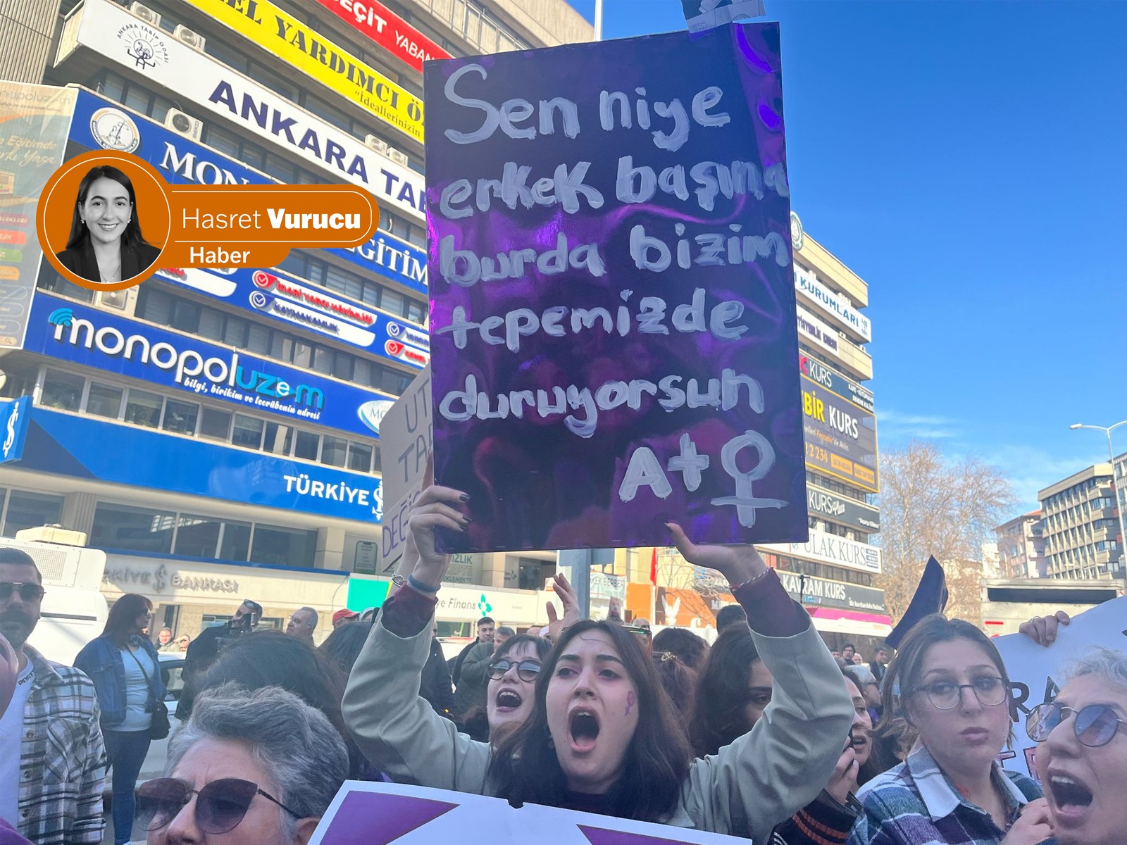 Ankara’da 8 Mart eylemine polis engeli