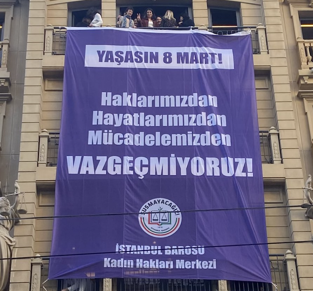 İstanbul Barosu’ndan Beyoğlu Kaymakamlığı’nın 8 Mart yasağına dava