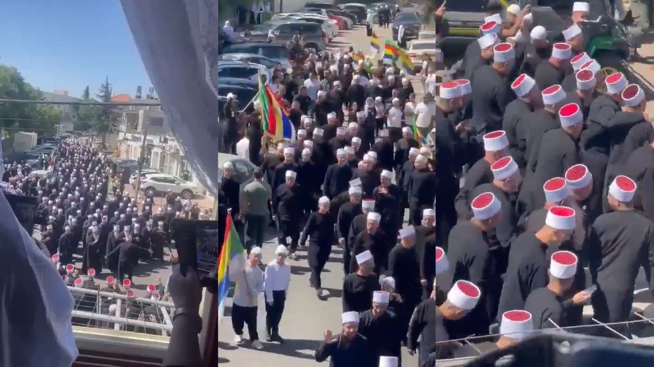 Dürzi ileri gelenlerinden oluşan bir heyet ilk kez İsrail’e gitti
