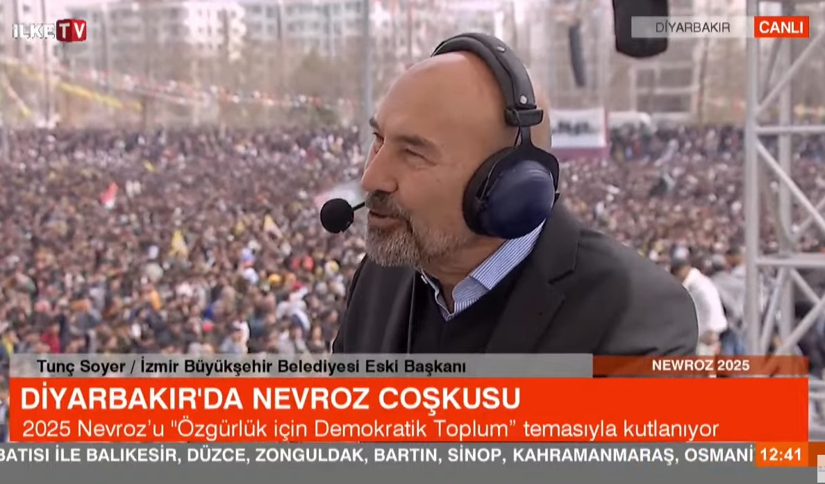 Tunç Soyer Diyarbakır Newrozu’nda: ‘CHP ve DEM Parti arasında sıkı bir işbirliği kurulmalı’
