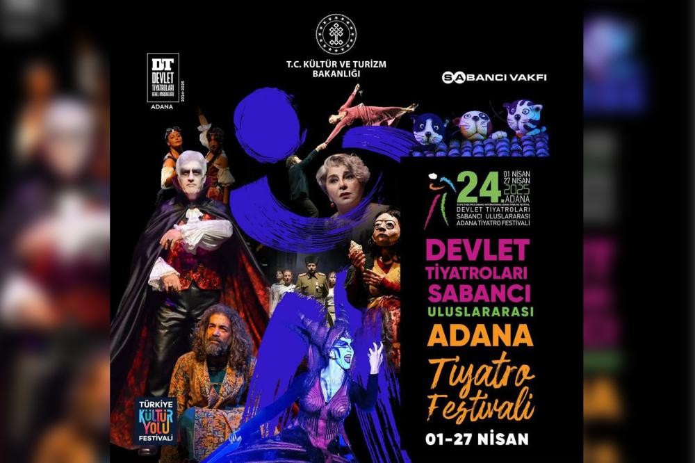 24’üncü Uluslararası Adana Tiyatro Festivali yarın başlıyor