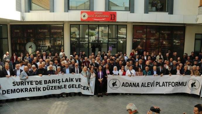 Adana, Hatay ve Mersin’de açıklama: Suriye’de Alevilere yönelik katliama karşı ses çıkarın